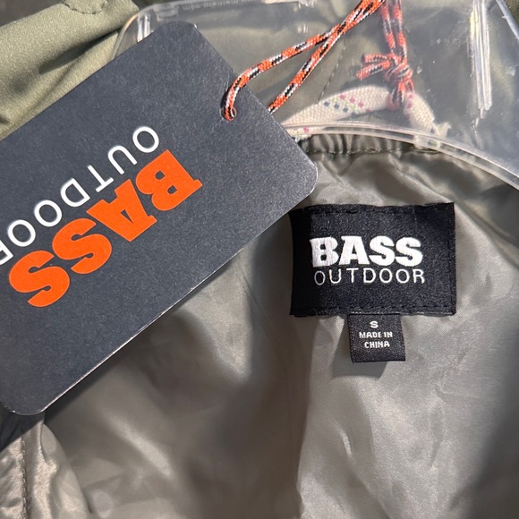 NWT Bass Outdoor Quilted Jacket Deep Lichen Green Size S (Fits Sizes S,M,L) - Picture 6 of 12